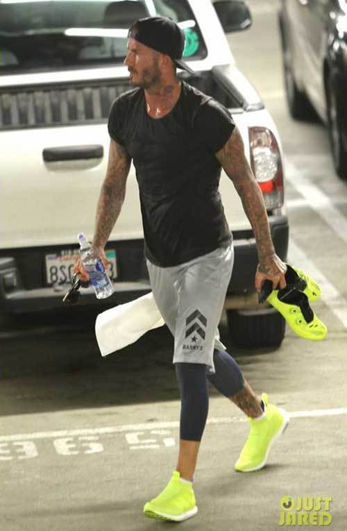 David Beckham Sport Outfits