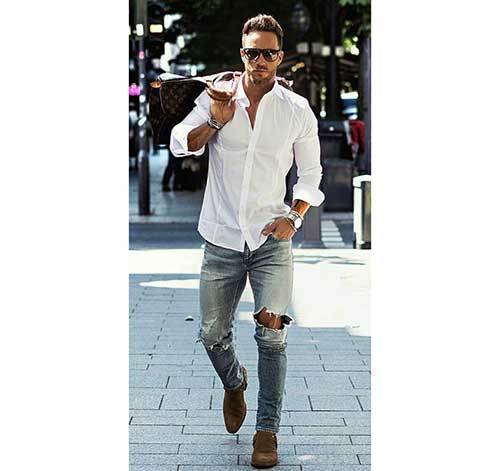 Cool Jean Outfits for Men