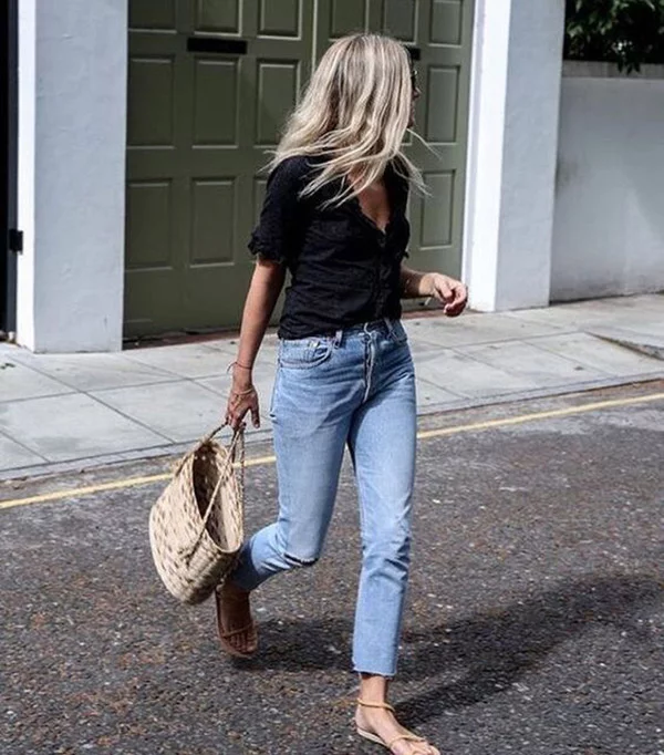 Cropped Jeans Summer Outfits