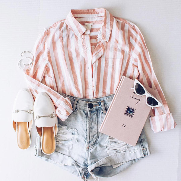 Cute Summer Blouse Outfits