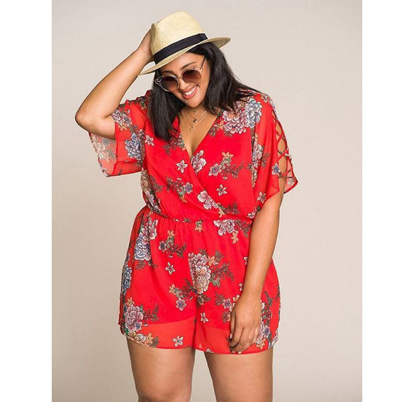Floral Plus Size Summer Outfits