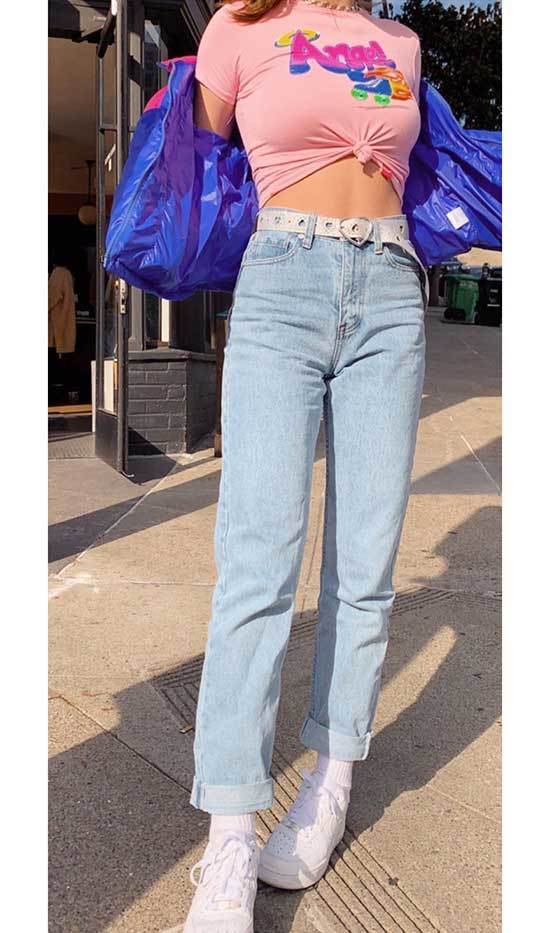 90s Style Jean Outfits
