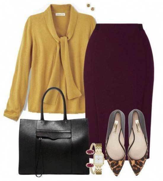 Fall Skirt Outfits