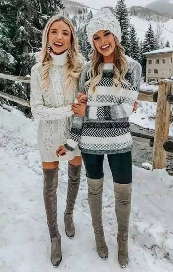 Winter Sweater Outfits 2019
