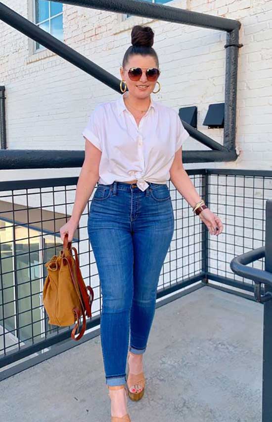 Street Style Summer Outfits for Curvy Women