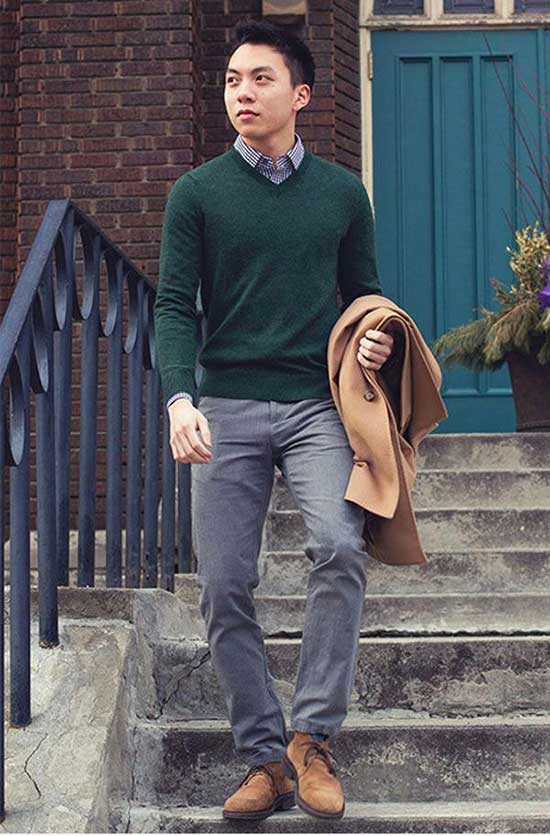 Men Fashionable Business Casual Outfits-7